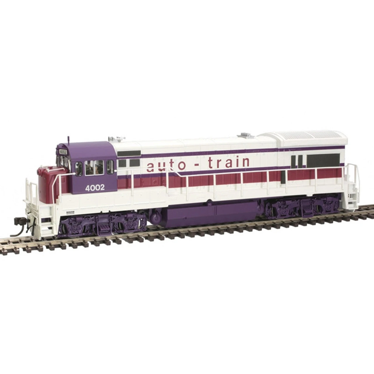 Atlas 10003807 - GE U36B W/ DCC & Sound Auto Train (AUCX) 4002 - HO Scale 1 Atlas 10003807 - GE U36B W/ DCC & Sound Auto Train (AUCX) 4002 - HO Scale