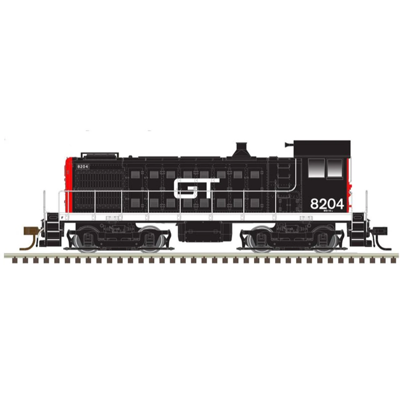 Atlas 10003833 - ALCO S-4 W/ DCC & Sound Grand Trunk Western (GTW) 8200 - HO Scale 1 Atlas 10003833 - ALCO S-4 W/ DCC & Sound Grand Trunk Western (GTW) 8200 - HO Scale