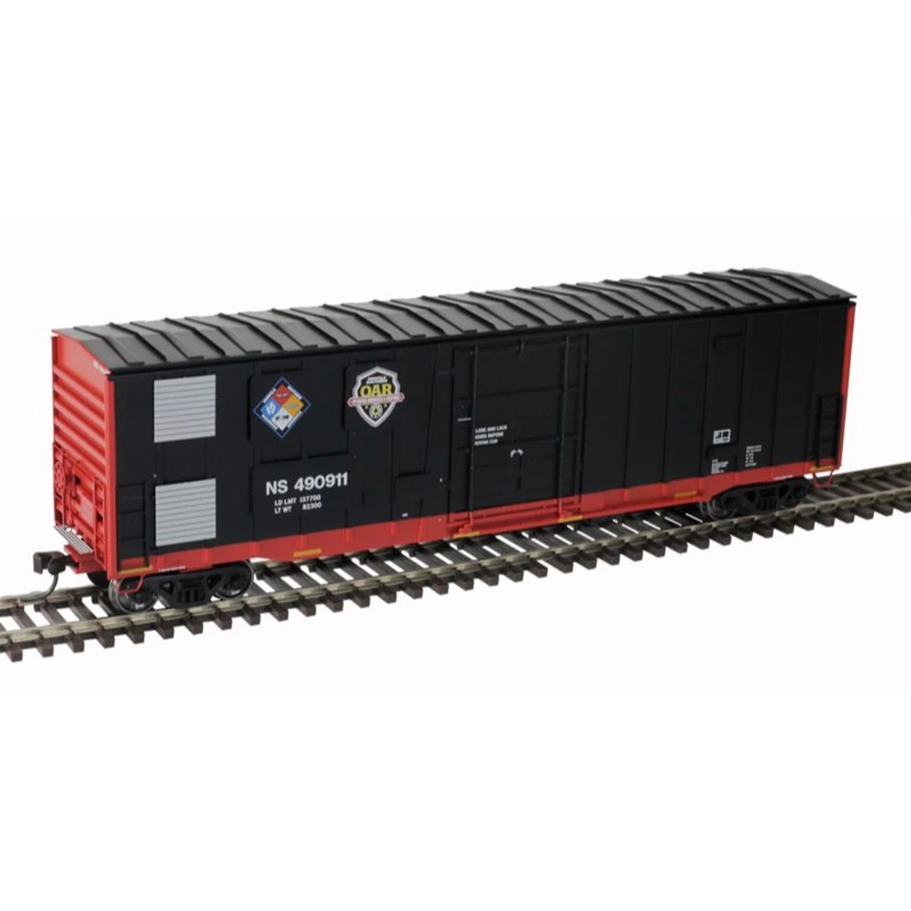 Atlas 20006091 - NSC 50' 5277 Plug Door Box Car Norfolk Southern (NS) 490411 - HO Scale 1 Atlas 20006091 - NSC 50' 5277 Plug Door Box Car Norfolk Southern (NS) 490411 - HO Scale
