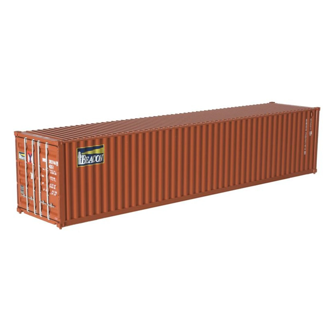 Atlas 20006540 - 40' Standard-Height Container (3-pack) Beacon - HO Scale 1 Atlas 20006540 - 40' Standard-Height Container (3-pack) Beacon - HO Scale