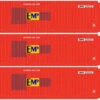 Atlas 20006664 - 53' JINDO Container (3) EMP - HO Scale