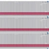 Atlas 20006668 - 53' JINDO Container (3) Ferromex (FXE) - HO Scale