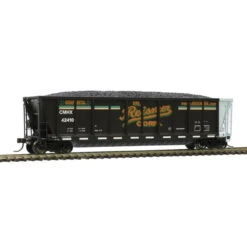 Atlas 20006680 - Coalveyor Bathtub Gondola - Reisner Scrap Metals (Black/Orange/Green) CMHX 42409 - HO Scale