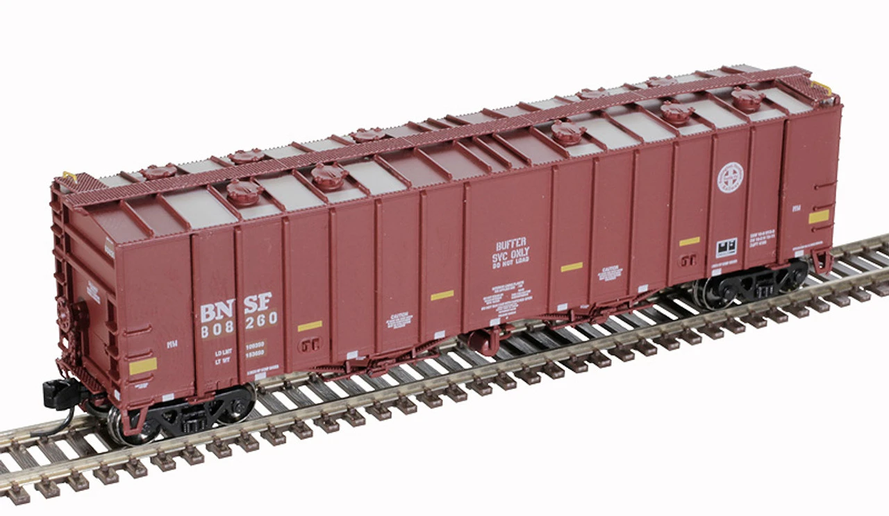 Atlas 50005808 - 4180 Airslide Covered Hopper BNSF 808260 - N Scale 1 Atlas 50005808 - 4180 Airslide Covered Hopper BNSF 808260 - N Scale