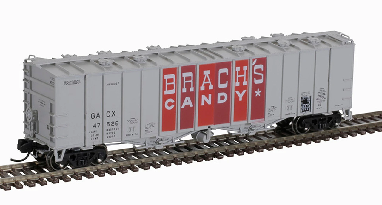 Atlas 50005809 - 4180 Airslide Covered Hopper General American (GACX) 47526 - N Scale 1 Atlas 50005809 - 4180 Airslide Covered Hopper General American (GACX) 47526 - N Scale