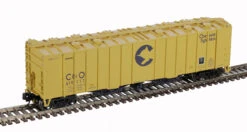 Atlas 50005814 - 4180 Airslide Covered Hopper Chessie (C&O) 619160 - N Scale