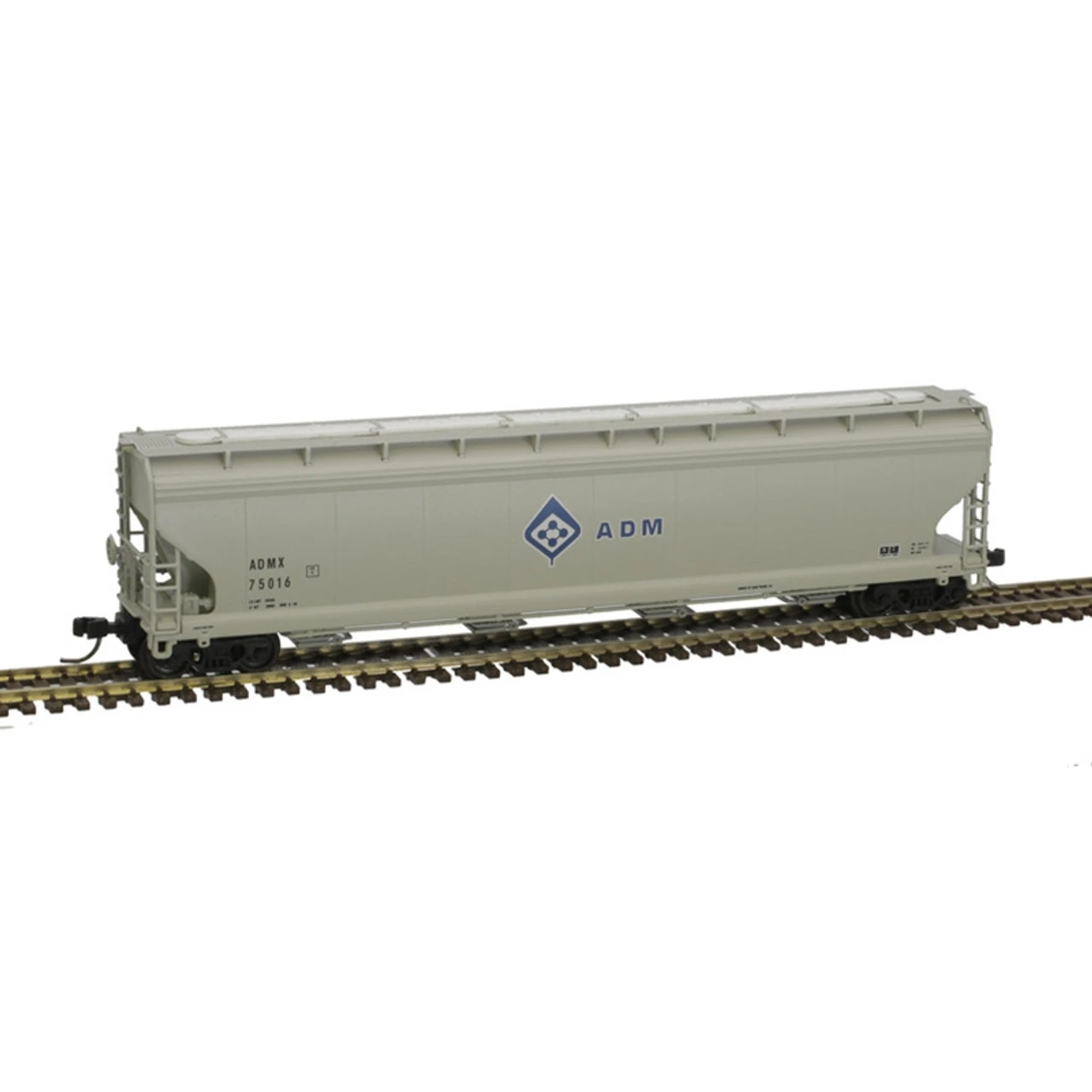 Atlas 50006023 - 5701 Grain Hopper (ADM Molecule) Archer-Daniels-Midland (ADMX) 75016 - N Scale 1 Atlas 50006023 - 5701 Grain Hopper (ADM Molecule) Archer-Daniels-Midland (ADMX) 75016 - N Scale