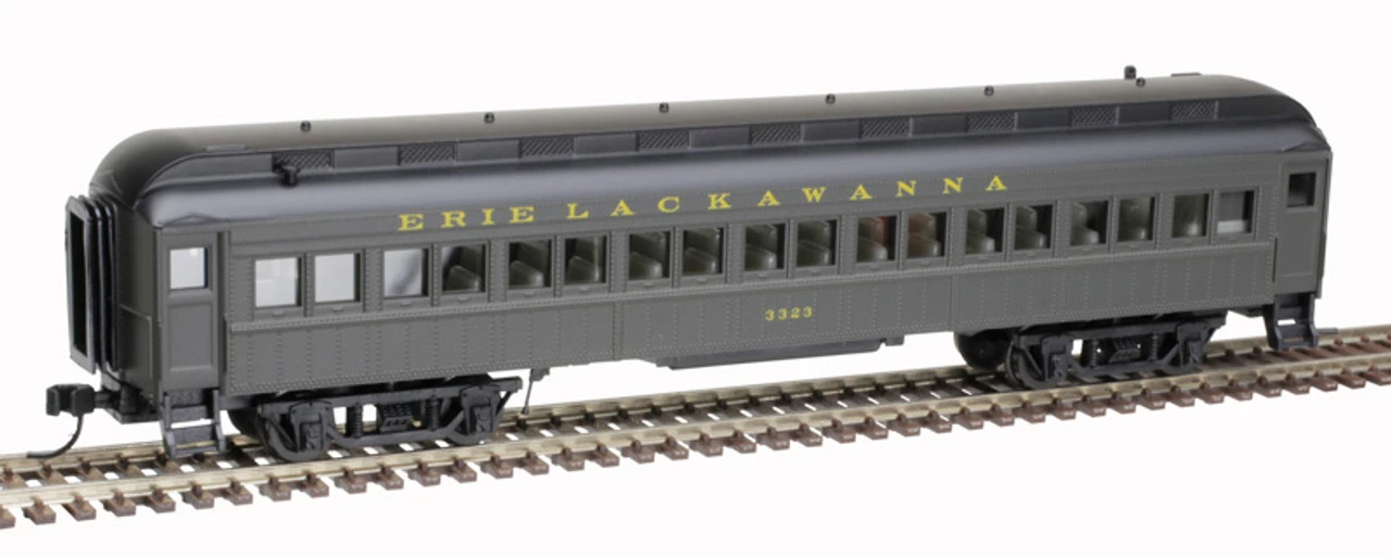 Atlas 50006231 - 60' Passenger Car Erie Lackawanna (EL) 3357 - N Scale 1 Atlas 50006231 - 60' Passenger Car Erie Lackawanna (EL) 3357 - N Scale