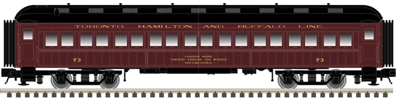 Atlas 50006244 - 60' Passenger Car Toronto Hamilton Buffalo (THB) 72 - N Scale 1 Atlas 50006244 - 60' Passenger Car Toronto Hamilton Buffalo (THB) 72 - N Scale