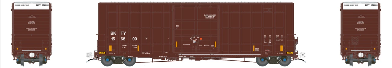 Aurora Miniatures 305030 - Gunderson 6276 50' Plate F Boxcar Union Pacific (BKTY) 156948 - HO Scale 1 Aurora Miniatures 305030 - Gunderson 6276 50' Plate F Boxcar Union Pacific (BKTY) 156948 - HO Scale