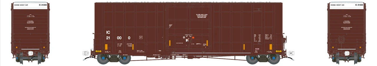 Aurora Miniatures 305040 - Gunderson 6276 50' Plate F Boxcar Canadian National (IC) 21090 - HO Scale 1 Aurora Miniatures 305040 - Gunderson 6276 50' Plate F Boxcar Canadian National (IC) 21090 - HO Scale