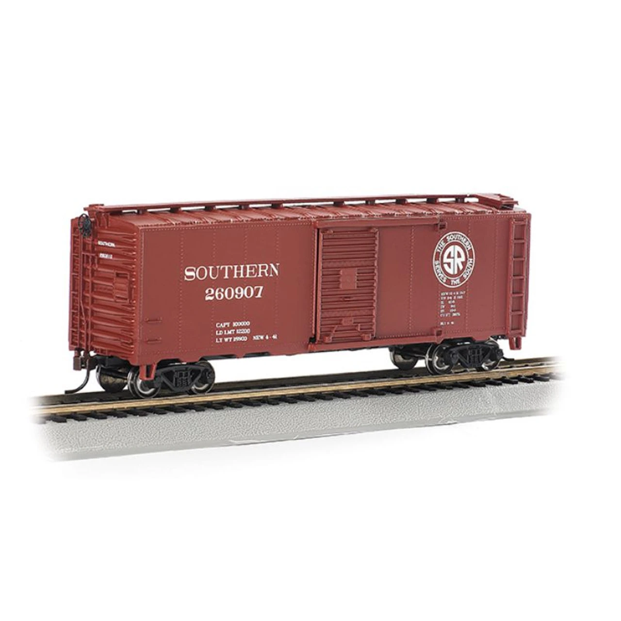 Bachmann 16013 - PS1 40' Box Car Southern (SOU) 260907 - HO Scale 1 Bachmann 16013 - PS1 40' Box Car Southern (SOU) 260907 - HO Scale