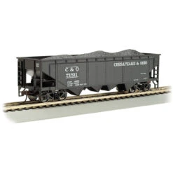 Bachmann 17605 - 40' Quad Hopper Chesapeake & Ohio (C&O) 71511 - HO Scale