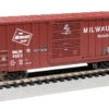 Bachmann 18255 - 40' Hi-Cube Outside-Braced Boxcar Milwaukee Road (MILW) 4603 - N Scale