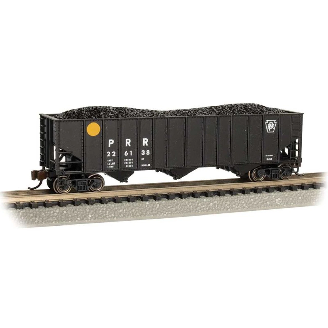Bachmann 18753 - 100-Ton 3-Bay Hopper Pennsylvania (PRR) 226138 - N Scale 1 Bachmann 18753 - 100-Ton 3-Bay Hopper Pennsylvania (PRR) 226138 - N Scale