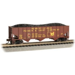 Bachmann 18755 - 100-Ton 3-Bay Hopper Pennsylvania Power & Light (PPLX) 286 - N Scale