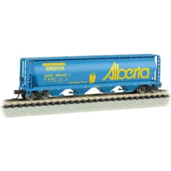 Bachmann 19155 - 4-Bay Clyindrical Grain Hopper ALNX 396444 - N Scale