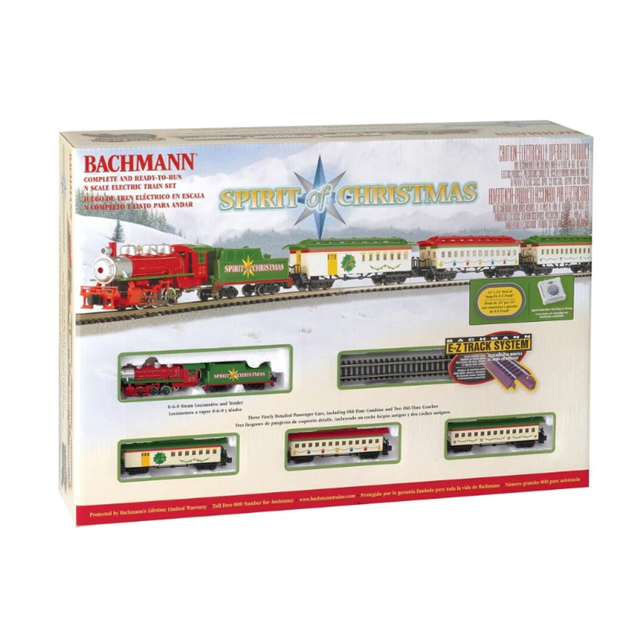 Bachmann 24017 - Spirit Of Christmas Set - N Scale 1 Bachmann 24017 - Spirit Of Christmas Set - N Scale