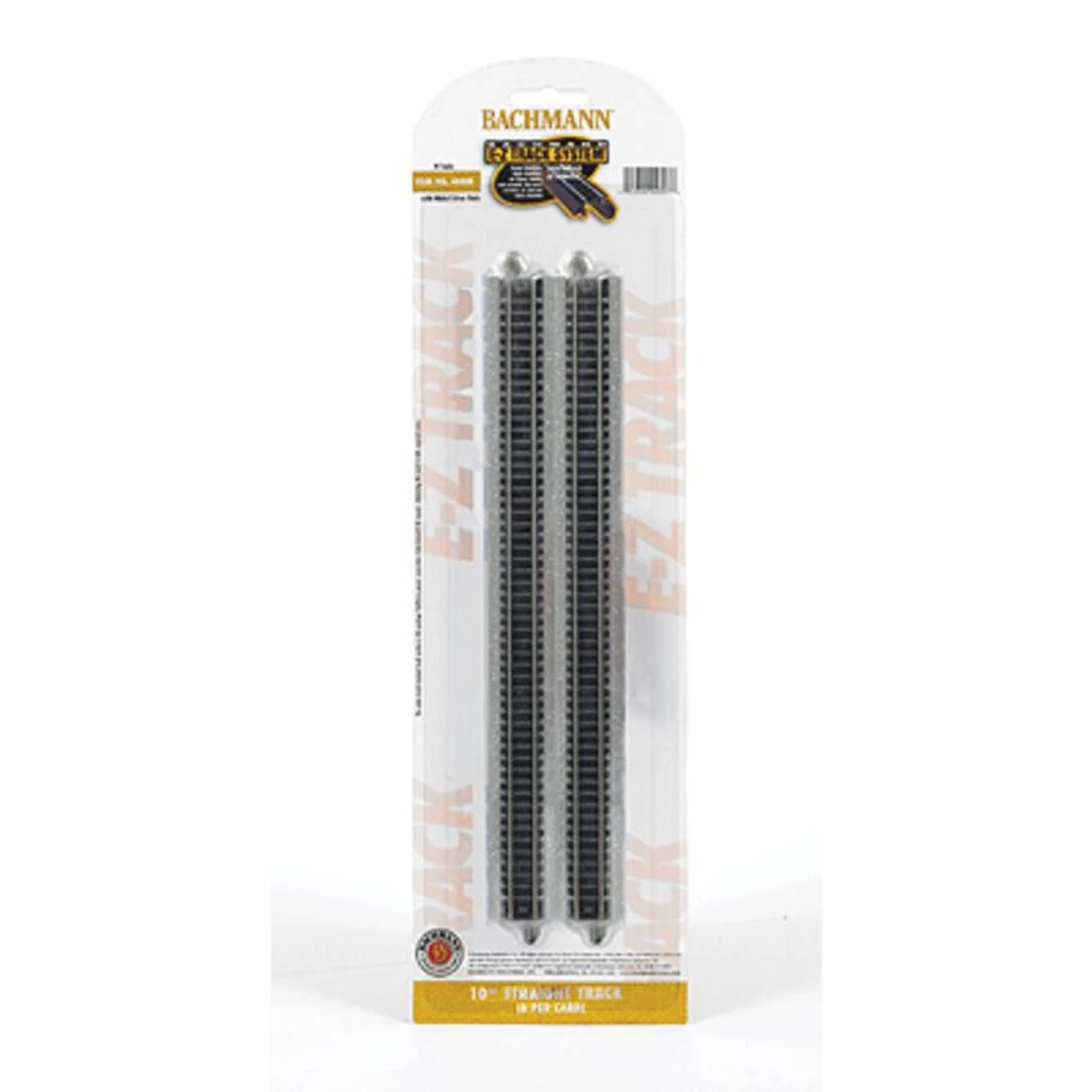 Bachmann 44815 - EZ Track 10" Straight Track 6pc - N Scale 1 Bachmann 44815 - EZ Track 10" Straight Track 6pc - N Scale
