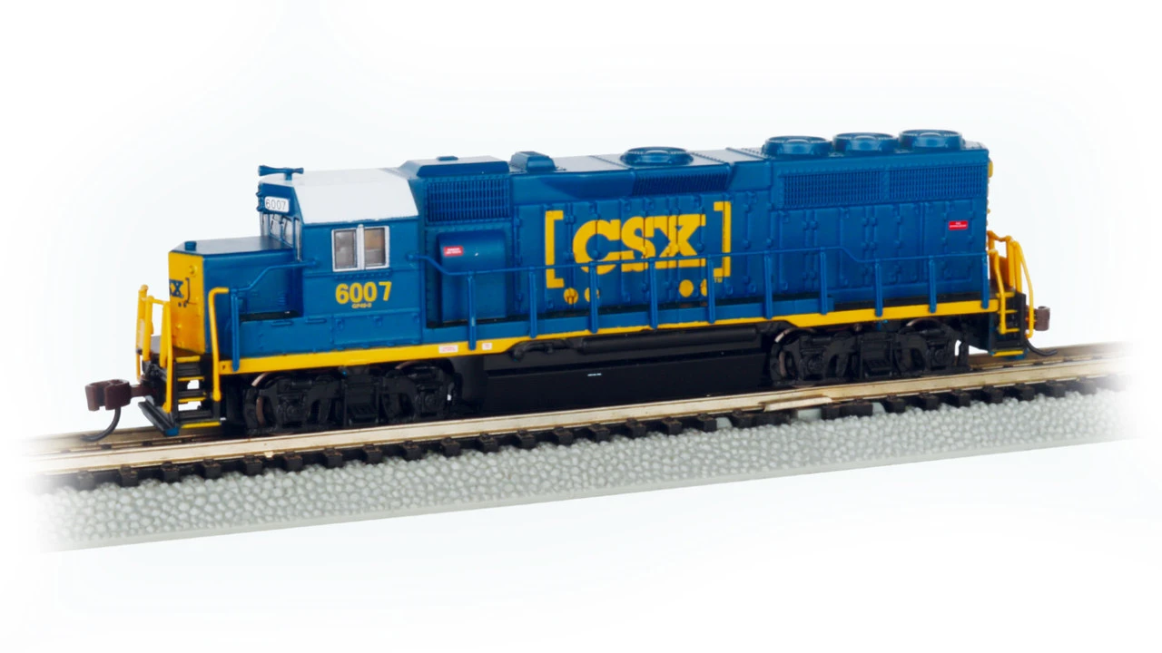 Bachmann 66359 - EMD GP40 W/ Econami™ DCC & Sound CSX (CSXT) 6007 - N Scale 1 Bachmann 66359 - EMD GP40 W/ Econami™ DCC & Sound CSX (CSXT) 6007 - N Scale