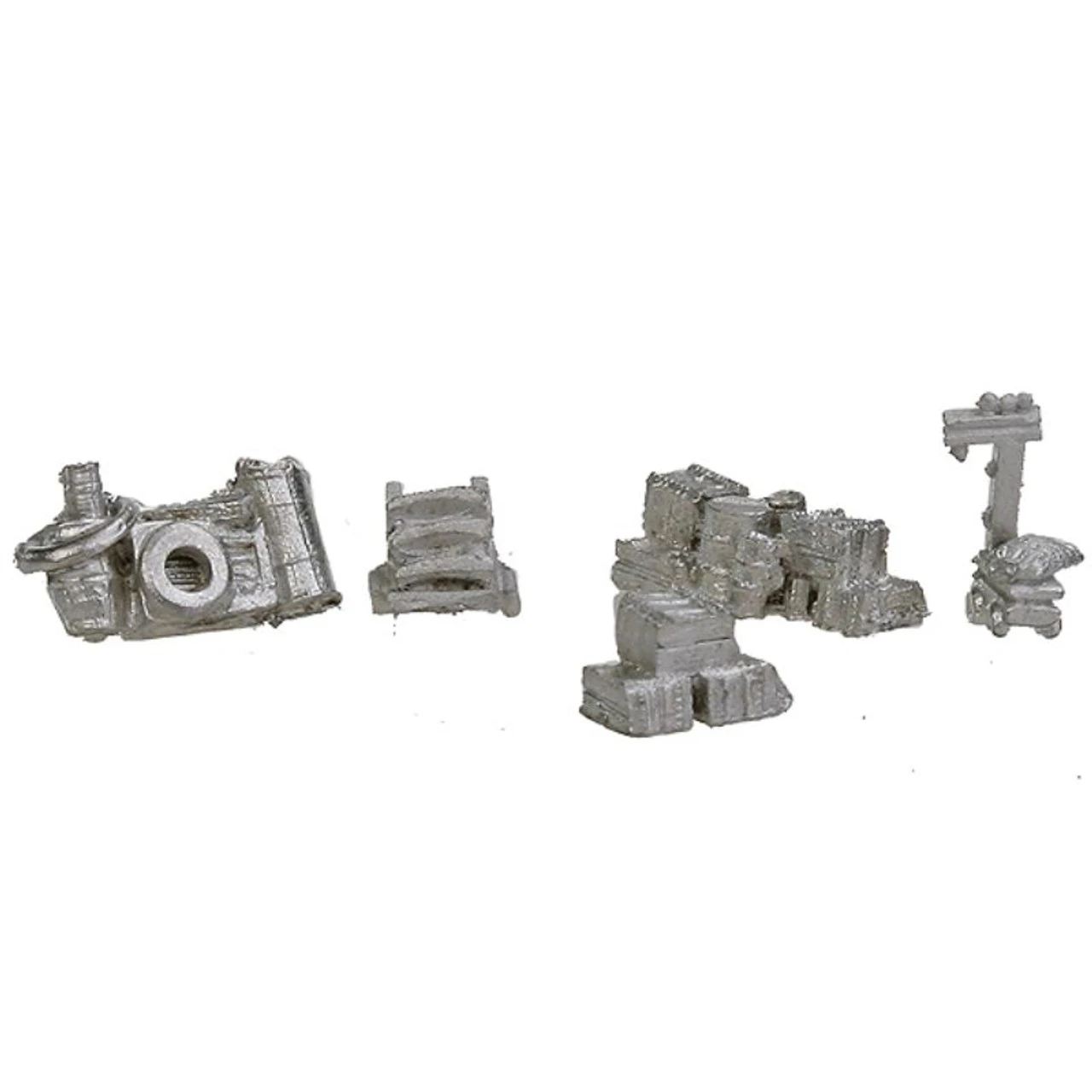 Bar Mills 1005 - Assorted Street Stuff Unpainted - N Scale 1 Bar Mills 1005 - Assorted Street Stuff Unpainted - N Scale