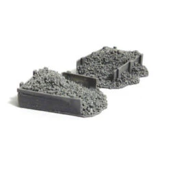 Bar Mills 1006 - Coal Bin (2) Unpainted - N Scale