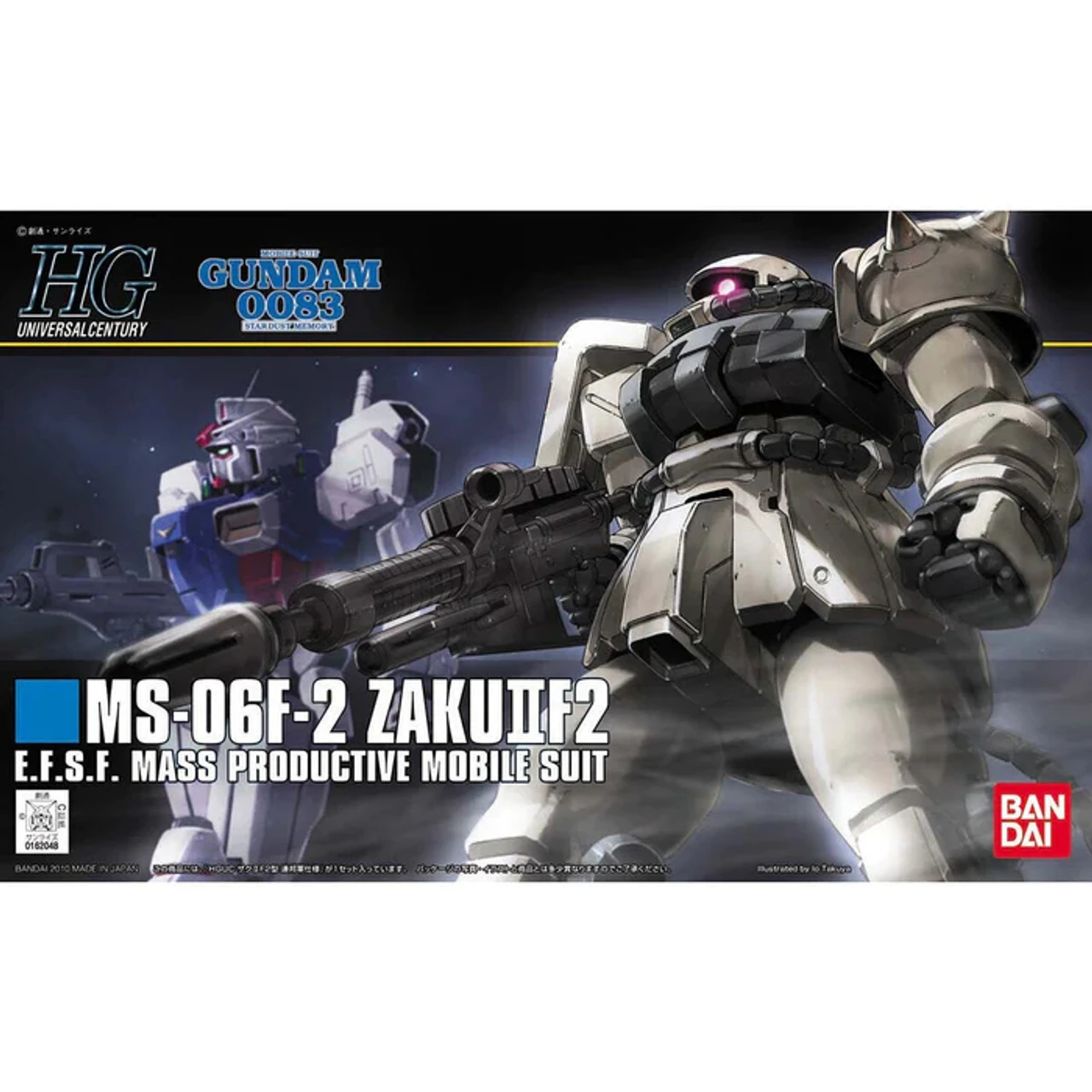 Bandai 2091786 - HGUC #107 MS-06F-2 Zaku II F2 - 1:144 Scale 1 Bandai 2091786 - HGUC #107 MS-06F-2 Zaku II F2 - 1:144 Scale