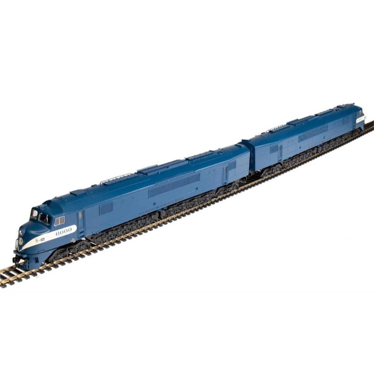 Broadway Limited 2549 - Baldwin Centipede A-A Set Paragon 4 Sound/DC/DCC Demonstrator 6000A, 6000B - HO Scale 1 Broadway Limited 2549 - Baldwin Centipede A-A Set Paragon 4 Sound/DC/DCC Demonstrator 6000A, 6000B - HO Scale