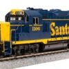 Broadway Limited 7452 - EMD GP20 W/ Paragon4 Sound/DC/DCC Atchison, Topeka And Santa Fe (ATSF) 1106 - HO Scale
