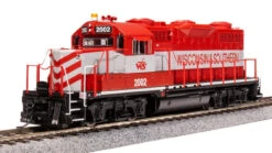 Broadway Limited 7470 - EMD GP20 W/ Paragon4 Sound/DC/DCC Wisconsin And Southern (WSOR) 2002 - HO Scale