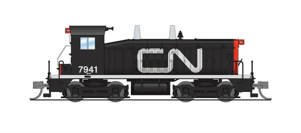 Broadway Limited 7489 - EMD NW2 W/ Paragon4 Sound/DC/DCC Canadian National (CN) 7957 - N Scale 1 Broadway Limited 7489 - EMD NW2 W/ Paragon4 Sound/DC/DCC Canadian National (CN) 7957 - N Scale