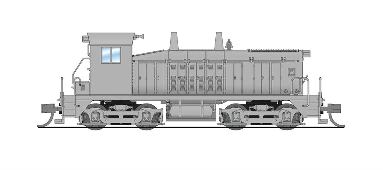 Broadway Limited 7502 - EMD NW2 W/ Paragon4 Sound/DC/DCC Undecorated - N Scale 1 Broadway Limited 7502 - EMD NW2 W/ Paragon4 Sound/DC/DCC Undecorated - N Scale