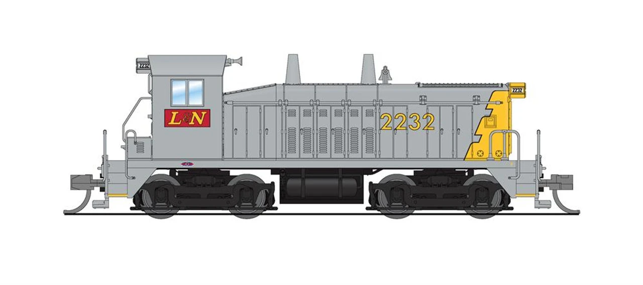 Broadway Limited 7516 - EMD SW7 W/ Paragon4 Sound/DC/DCC Louisville & Nashville (L&N) 2232 - N Scale 1 Broadway Limited 7516 - EMD SW7 W/ Paragon4 Sound/DC/DCC Louisville & Nashville (L&N) 2232 - N Scale