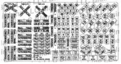 Blair Line 001 - Highway Railroad Signs - N Scale