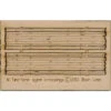 Blair Line 020 - Wood Grade Crossing - Kit -- Laser-Cut Wood Kit - Rough-Cut Two Lane Pkg(2) 1-13/16" Long - N Scale Kit