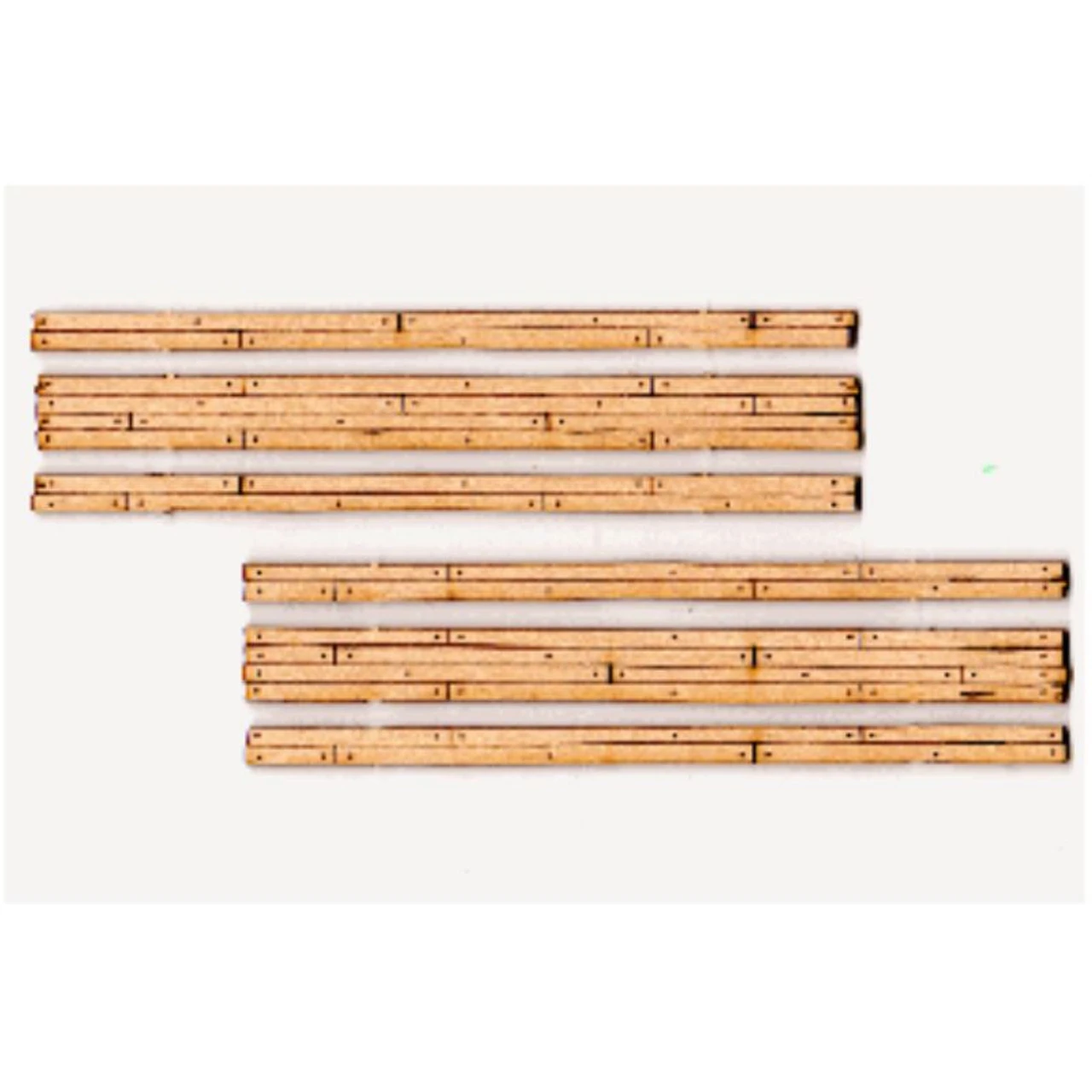 Blair Line 022 - Wood Grade Crossing Pkg(2) -- Two Lane - Nn3 Scale Kit 1 Blair Line 022 - Wood Grade Crossing Pkg(2) -- Two Lane - Nn3 Scale Kit