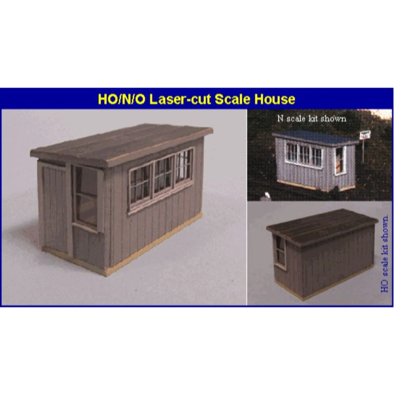 Blair Line 084 - Scale House - N Scale Kit 1 Blair Line 084 - Scale House - N Scale Kit