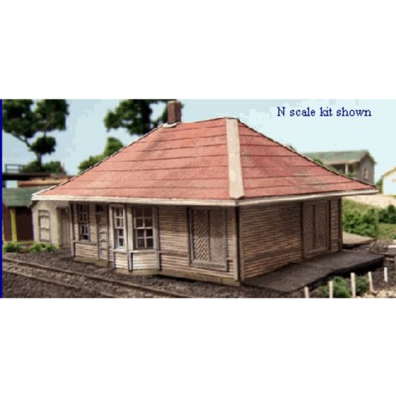 Blair Line 088 - Leeton Depot - Laser Cut - N Scale Kit 1 Blair Line 088 - Leeton Depot - Laser Cut - N Scale Kit