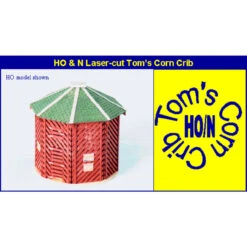 Blair Line 091 - Tom's Corn Crib - Laser Cut - N Scale Kit