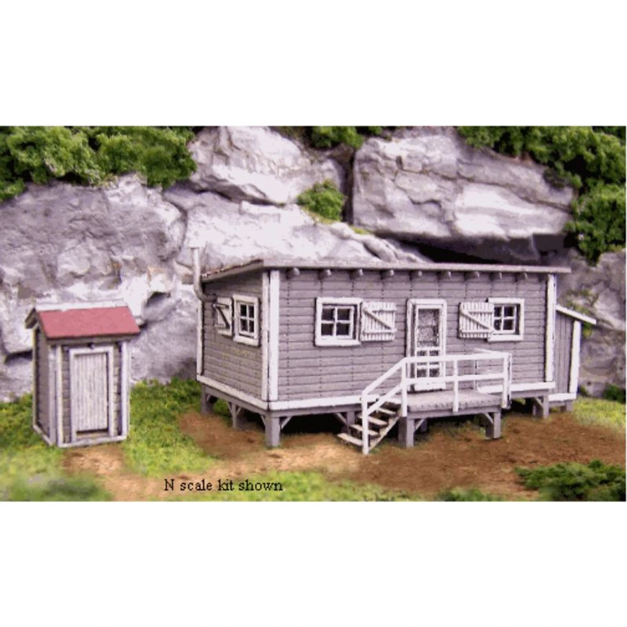Blair Line 1000 - Joes Cabin - N Scale Kit 1 Blair Line 1000 - Joes Cabin - N Scale Kit