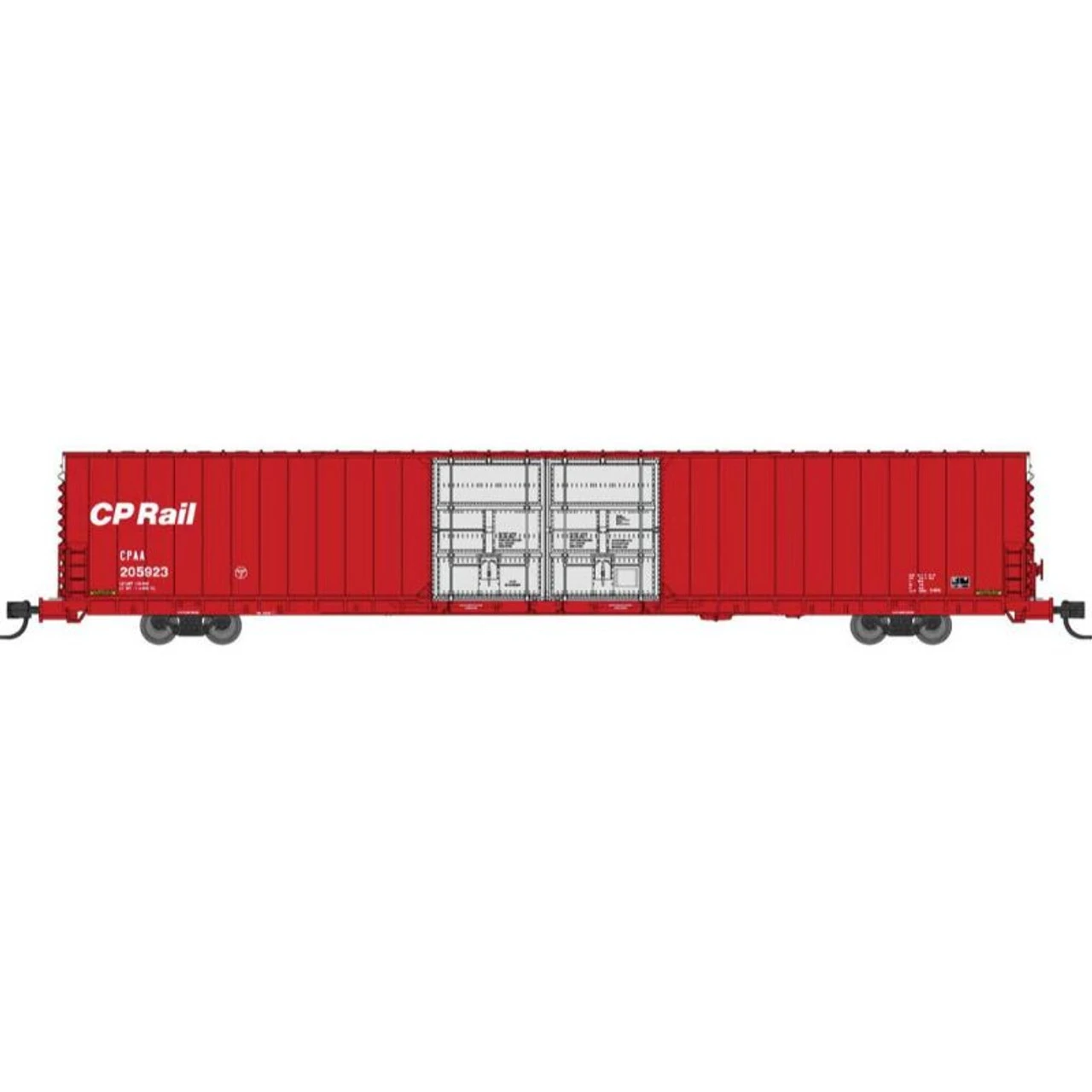 Bluford Shops 86611 - PS 86' Auto Parts Double Door Boxcar Canadian Pacific (CPAA) 205917 - N Scale 1 Bluford Shops 86611 - PS 86' Auto Parts Double Door Boxcar Canadian Pacific (CPAA) 205917 - N Scale