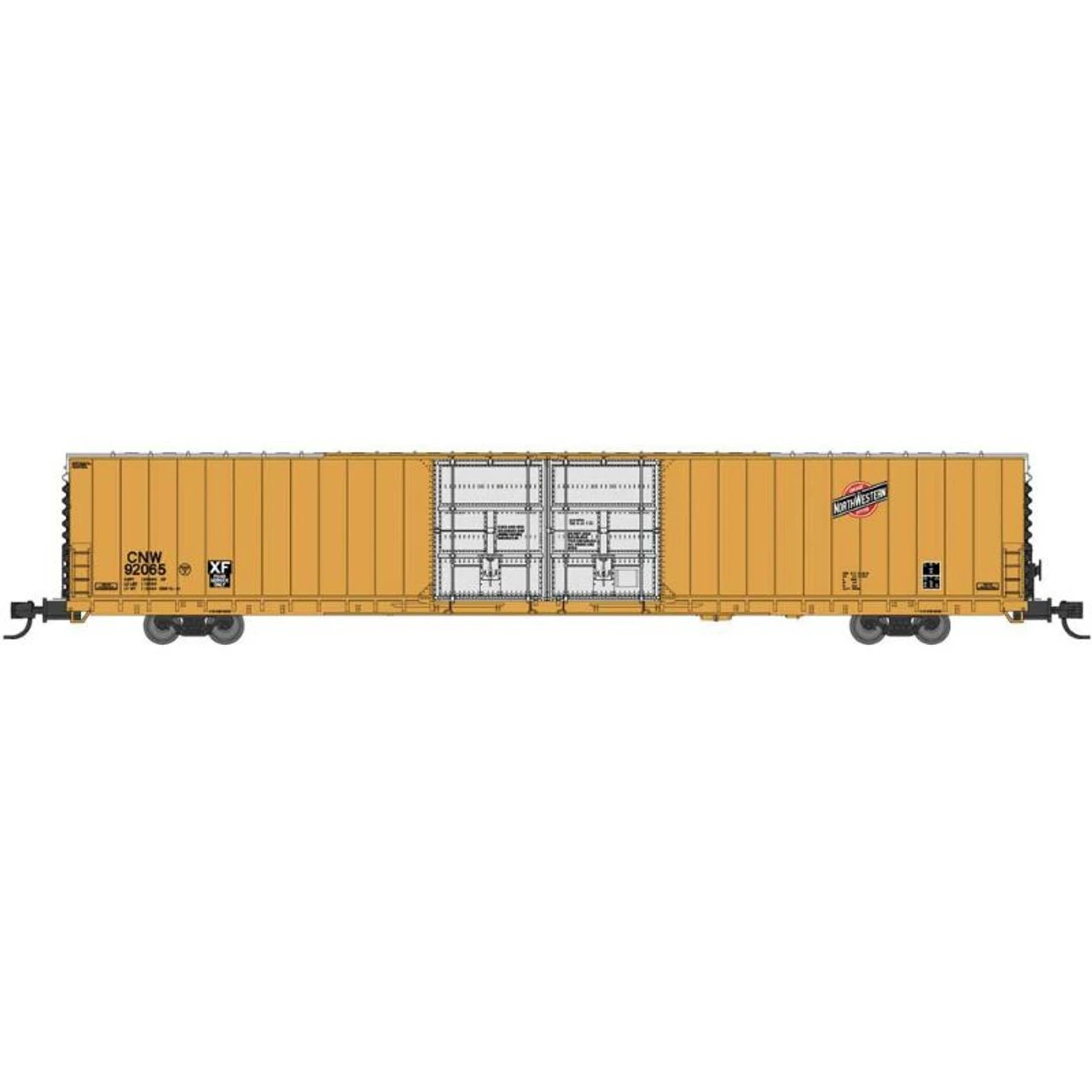 Bluford Shops 86691 - PS 86' Auto Parts Double Door Boxcar Chicago & Northwestern (CNW) 92050 - N Scale 1 Bluford Shops 86691 - PS 86' Auto Parts Double Door Boxcar Chicago & Northwestern (CNW) 92050 - N Scale