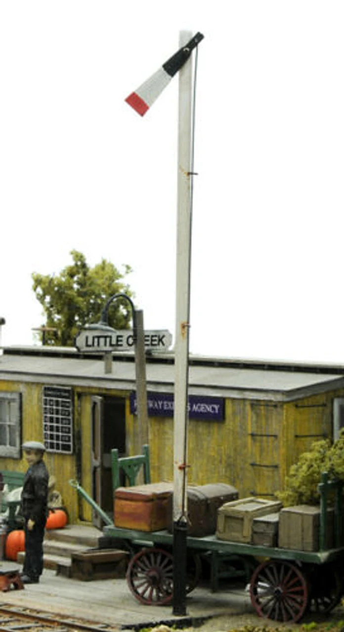 Banta Modelworks 2136 - Station Stop Semaphore Qty12 - HO Scale Kit 1 Banta Modelworks 2136 - Station Stop Semaphore Qty12 - HO Scale Kit