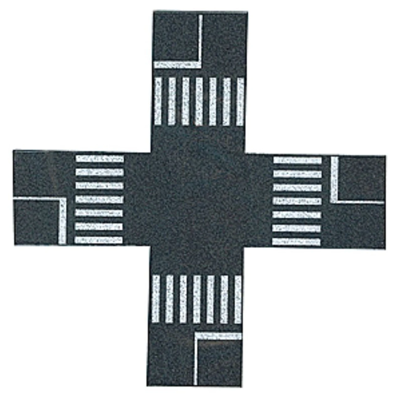 Busch 7075 - Pedestrian Crossing -- Self Adhesive For 1-9/16" 40mm Street - N Scale 1 Busch 7075 - Pedestrian Crossing -- Self Adhesive For 1-9/16" 40mm Street - N Scale