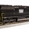 Broadway Limited 4288 - EMD SD45 W/ Paragon4 Sound/DC/DCC Norfolk & Western (NW) 1803 - HO Scale