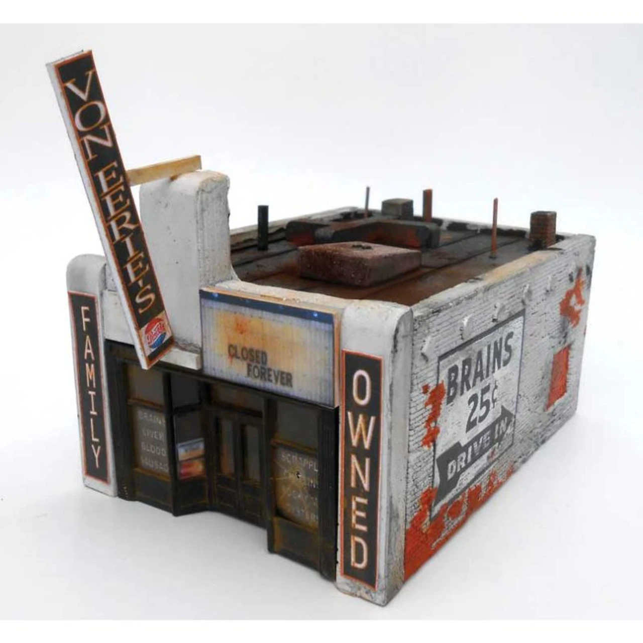 Downtown Deco 2025 - Von Eerie's Restaurant - N Scale Kit 1 Downtown Deco 2025 - Von Eerie's Restaurant - N Scale Kit
