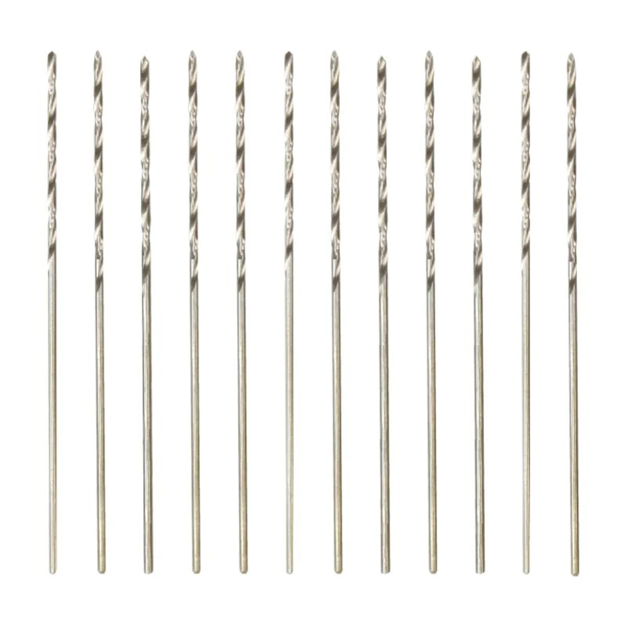 Excel 50080 - #80 Hi-Speed Twisted Drills - 12 To A Pack - Multi Scale 1 Excel 50080 - #80 Hi-Speed Twisted Drills - 12 To A Pack - Multi Scale