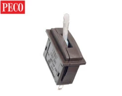PECO PL-26W - Passing Contact Switch (White Lever) For Turnout Motors - Multi Scale