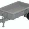 Oxford Diecast Farm002 - Farm Trailer Gray - 1:146