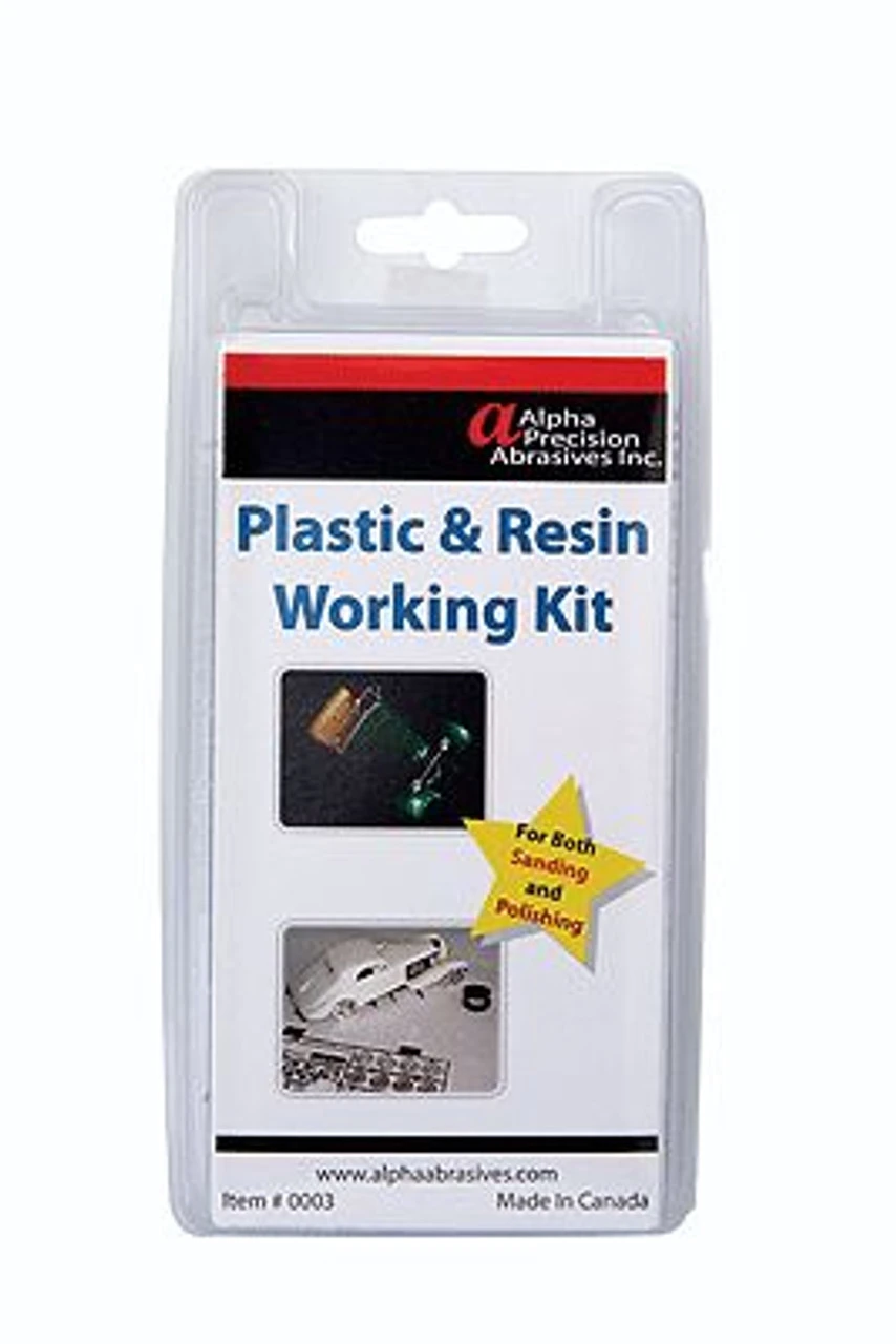 Alpha Abrasives 0003 - Detail And Finishing Kit - Plastic & Resin 1 Alpha Abrasives 0003 - Detail And Finishing Kit - Plastic & Resin